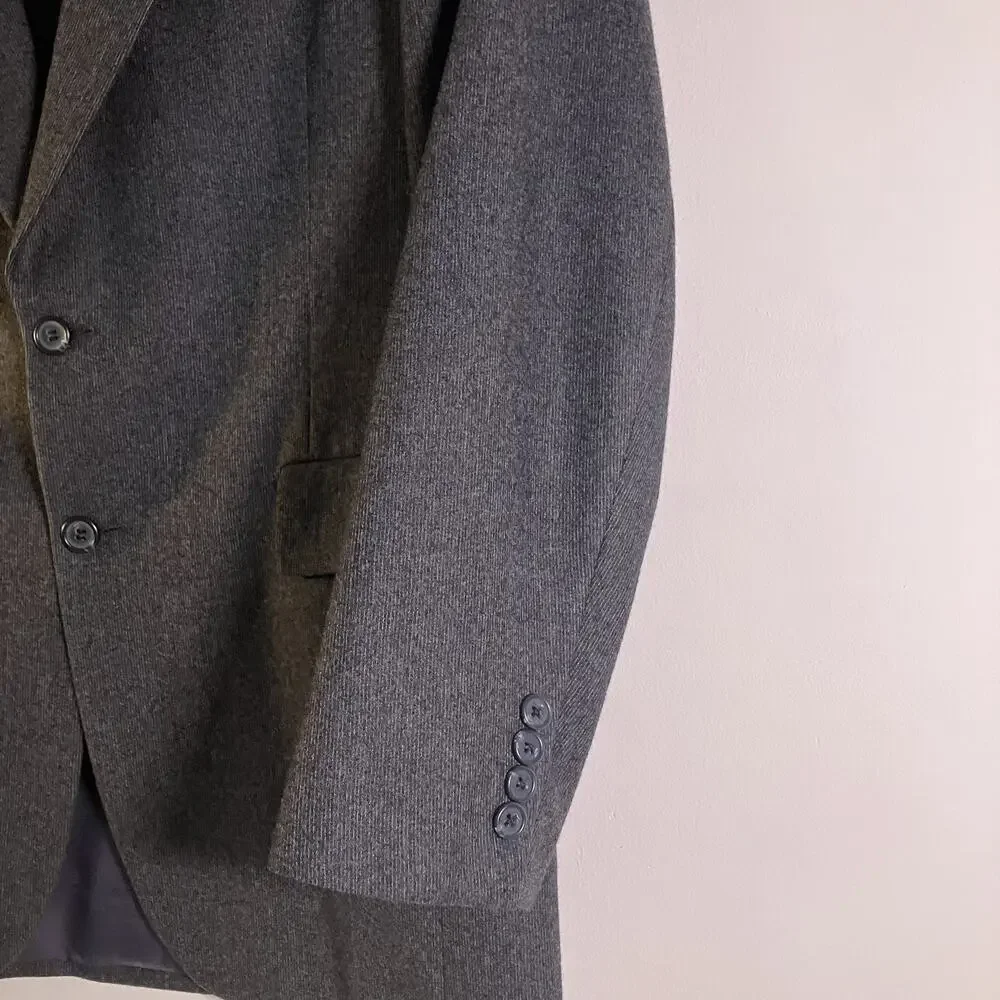 Hickey Freeman Blazer Mens 40? Wool Boardroom Collection Lion Single‎ Breasted